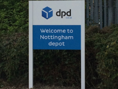 DPD Local Nottingham Sign